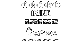 Coloriage Irine