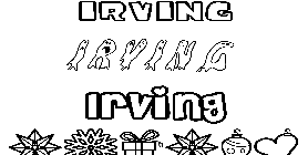 Coloriage Irving
