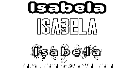 Coloriage Isabela
