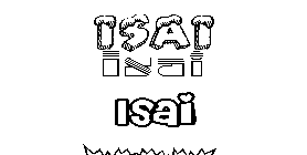 Coloriage Isai
