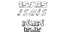 Coloriage Isais