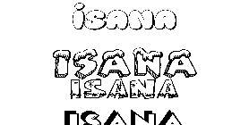 Coloriage Isana