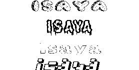 Coloriage Isaya