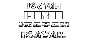 Coloriage Isayah