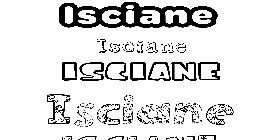 Coloriage Isciane