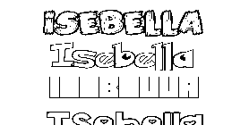 Coloriage Isebella