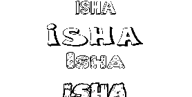 Coloriage Isha