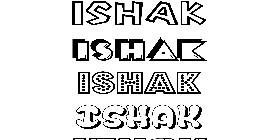 Coloriage Ishak