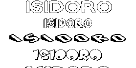 Coloriage Isidoro