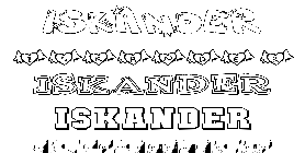 Coloriage Iskander