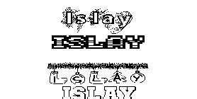 Coloriage Islay
