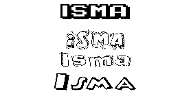 Coloriage Isma