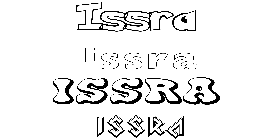 Coloriage Issra