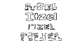 Coloriage Itzel