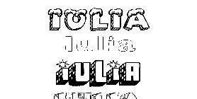 Coloriage Iulia