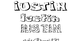 Coloriage Iustin