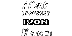 Coloriage Ivon