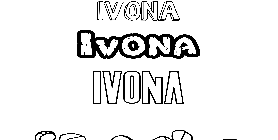 Coloriage Ivona