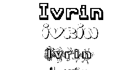 Coloriage Ivrin
