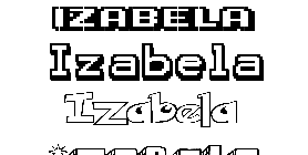 Coloriage Izabela