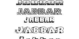 Coloriage Jabbar