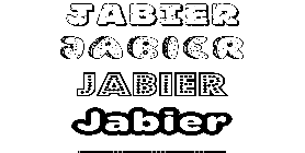 Coloriage Jabier