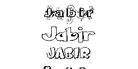 Coloriage Jabir
