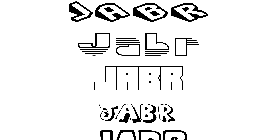 Coloriage Jabr