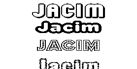 Coloriage Jacim