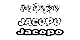 Coloriage Jacopo