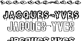 Coloriage Jacques-Yves