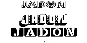 Coloriage Jadon