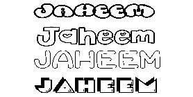 Coloriage Jaheem