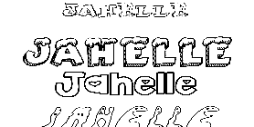 Coloriage Jahelle