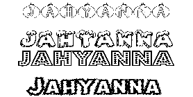 Coloriage Jahyanna