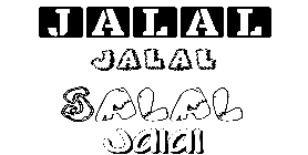 Coloriage Jalal