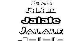 Coloriage Jalale