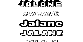 Coloriage Jalane