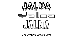 Coloriage Jalna