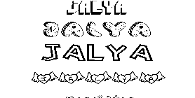 Coloriage Jalya