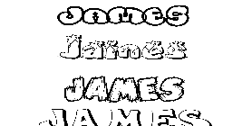 Coloriage James