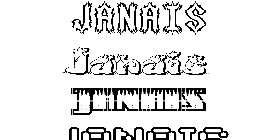 Coloriage Janais