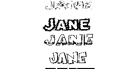 Coloriage Jane