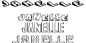 Coloriage Janelle