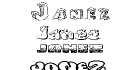 Coloriage Janez