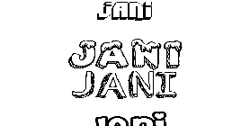 Coloriage Jani