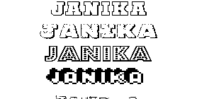 Coloriage Janika