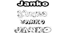 Coloriage Janko