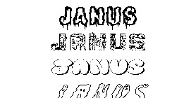 Coloriage Janus