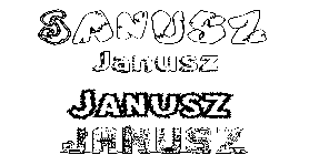 Coloriage Janusz